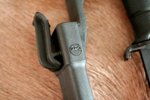 An awesome original Austrian made (Black) Glock 78 Tactical-Survival knife in its sheath/ scabbard