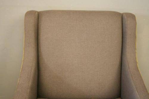 An incredible and very stylish Retro-styled upholstered occasional armchair/ single couch - wow!