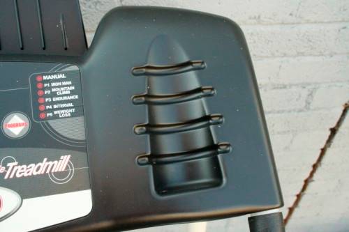 An incredible computerised original "Trojan" Optix Fold-able treadmill with hand-bar speed controls