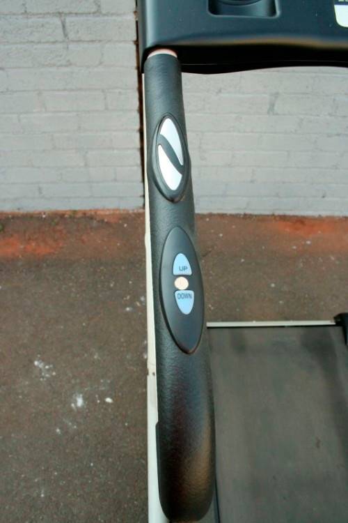 An incredible computerised original "Trojan" Optix Fold-able treadmill with hand-bar speed controls