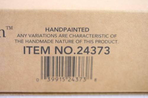 **RS17** An original Russ Bears & Toys hand painted "My Godchild" yellow & blue photo frame