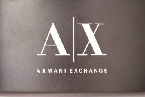 A stunning pair of black Armani Exchange (model AX2007) unisex sunglasses in its original case
