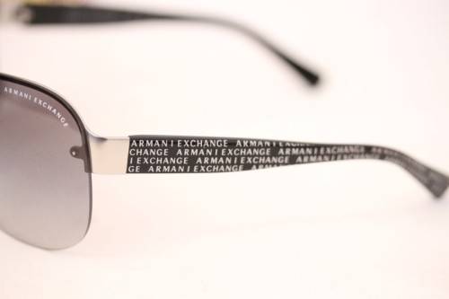 A stunning pair of black Armani Exchange (model AX2007) unisex sunglasses in its original case