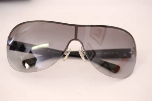 A stunning pair of black Armani Exchange (model AX2007) unisex sunglasses in its original case
