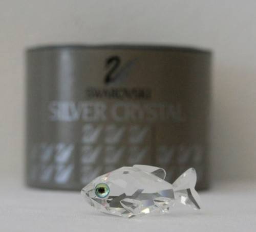 A stunning  Swarovski (No 202103) crystal Goldfish in its original box in superb condition