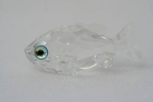 A stunning  Swarovski (No 202103) crystal Goldfish in its original box in superb condition