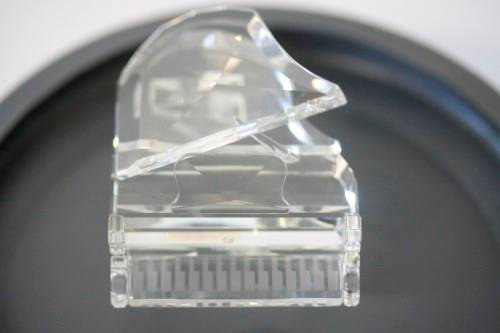 **RS17** A  retired Swarovski (No174506) crystal Piano in its original box in superb condition