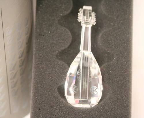 **RS17** A stunning retired Swarovski (No169246) Lute in its original box in superb condition