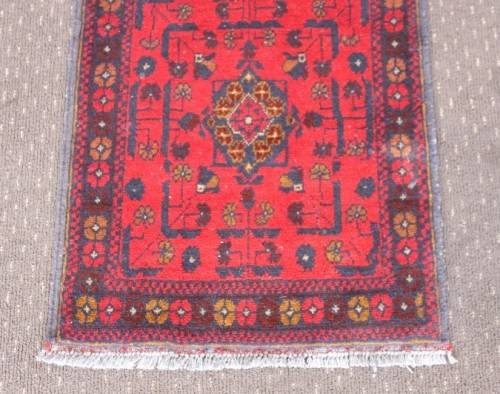An incredible and beautifully made (154cm x 54cm) Pakistani Bokhara carpet in beautiful condition