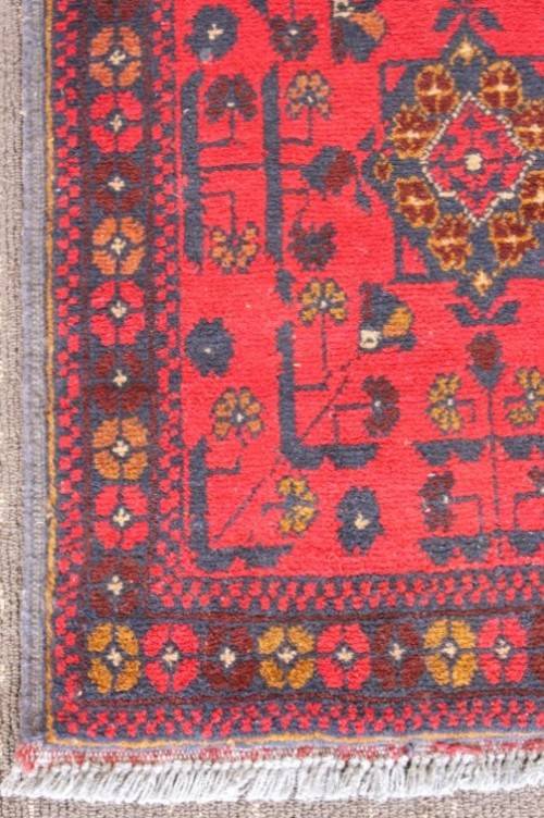 An incredible and beautifully made (154cm x 54cm) Pakistani Bokhara carpet in beautiful condition