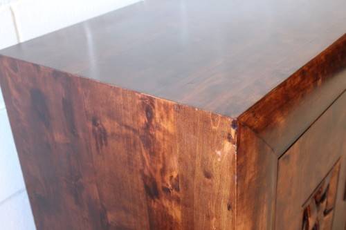 **RS17** Superb Coricraft Arc collection 4-door buffer/ side server/ cabinet w/ 4x storage drawers