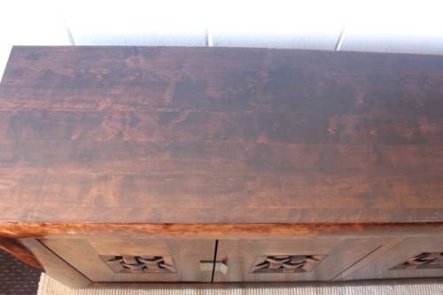 **RS17** Superb Coricraft Arc collection 4-door buffer/ side server/ cabinet w/ 4x storage drawers