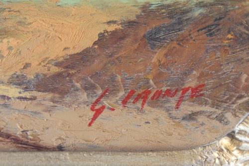 **RS17** Incredible signed & framed Gawie Cronje (1930 - 2007) oil on board landscape painting