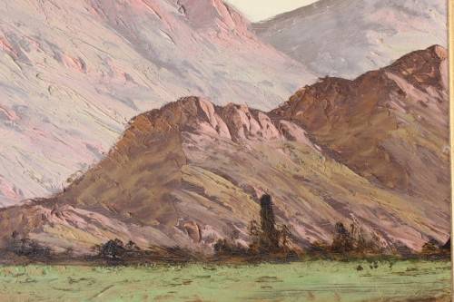 **RS17** Incredible signed & framed Gawie Cronje (1930 - 2007) oil on board landscape painting