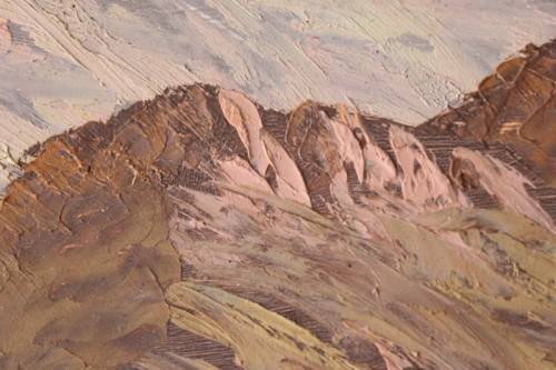 **RS17** Incredible signed & framed Gawie Cronje (1930 - 2007) oil on board landscape painting