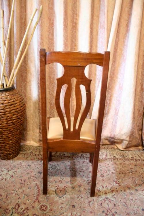 **RS17** Absolutely stunning vintage Imbuia Ball & claw 6-seater dining room table 6x chairs