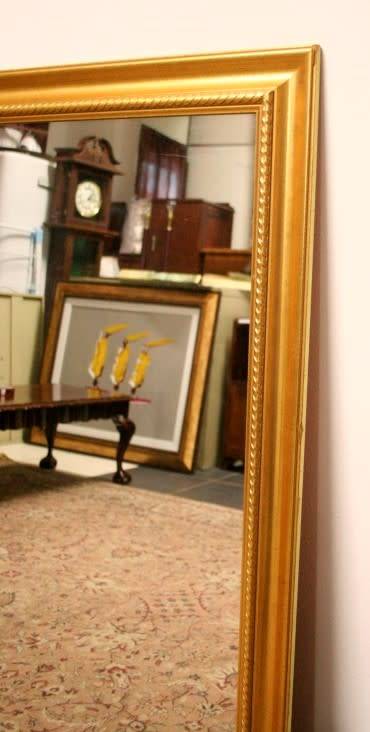 **RS17** 2 Lovely framed wall mirrors (101cm x 131cm) can be hung both ways. Price per mirror.
