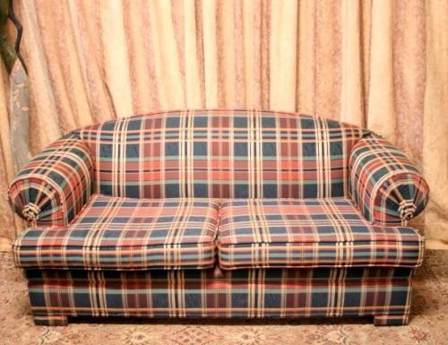 **RS17** 2 top quality (1.87cm long) upholstered sofa couches in excellent condition - price/couch