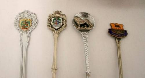 **RS17** A wonderful collection of eight assorted spoons, lovely to add to a collection.
