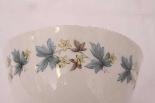 A wonderful vintage Queen Anne fine porcelain tea set including the milk jug and sugar bowl