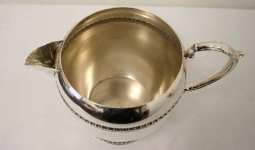 A gorgeous EMESS silver plated water jug/ pitcher in good condition