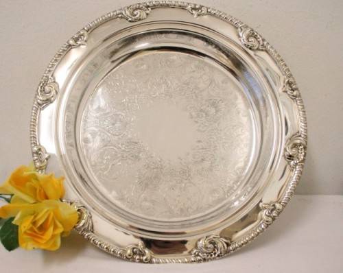 An exceptional, beautiful EPNS silver plated, footed large centre table bowl!