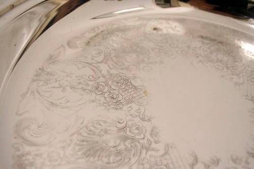 An exceptional, beautiful EPNS silver plated, footed large centre table bowl!