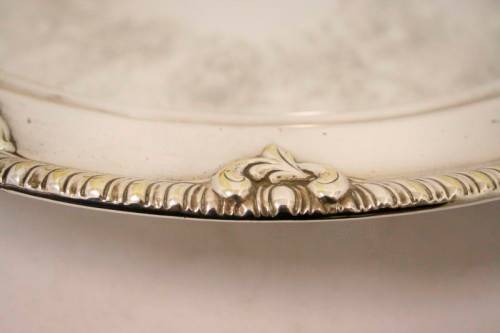 An exceptional, beautiful EPNS silver plated, footed large centre table bowl!