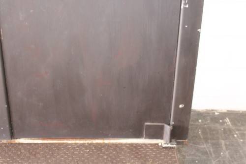 An extremely heavy steel strongroom/ vault security door - perfect for office or home installation