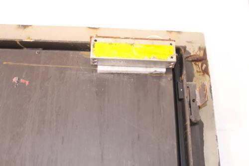 An extremely heavy steel strongroom/ vault security door - perfect for office or home installation