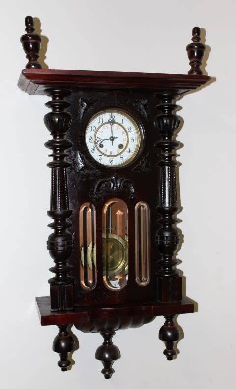 A fabulous vintage German made wood-case regulatory wind up pendulum clock- Lifespace Sale