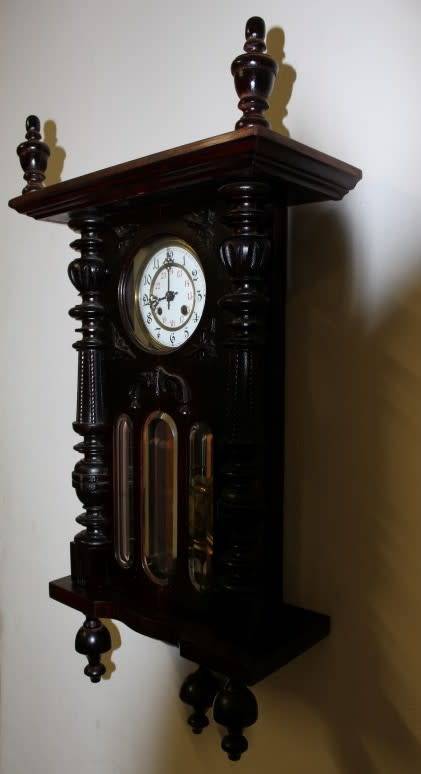A fabulous vintage German made wood-case regulatory wind up pendulum clock- Lifespace Sale