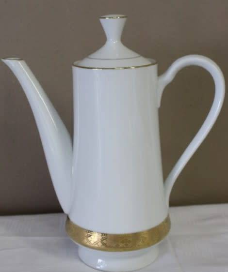 A superb "Presedential" collection fine bone china coffee set including pot and eight trio's.