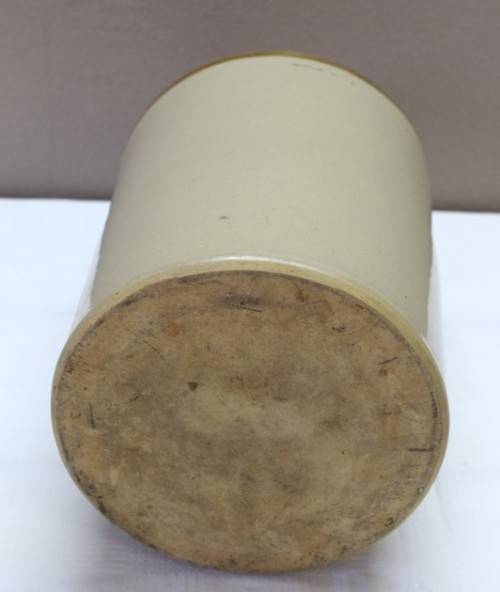 A original vintage 2 tone stoneware handled and corked "Vereeniging" ginger beer jar-Lifespace Sale