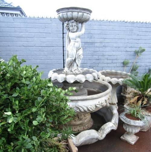 A fabulous, large 3 tier cherub water fountain. Stunning as a feature piece !!!Lifespace Sale