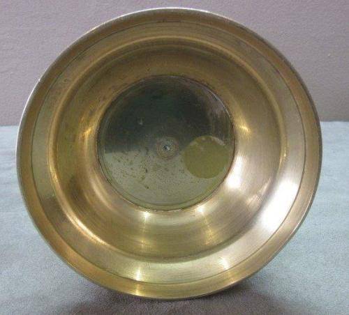 Vintage solid brass pitcher/ jug with ornate hand chased detailing-Lifespace Sale