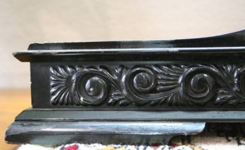 A beautiful Rhythm Charmant mantel clock, chimes on the hour,1/2 hour. Lifespace Sale