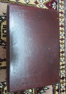 A gorgeous vintage Oriental jewellery box with a key. Lovely on a dresser!