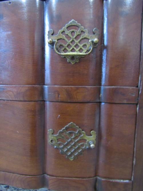 A vintage ball and claw writing bureau w/ two large drawers & pigeon holes. Lifespace Sale