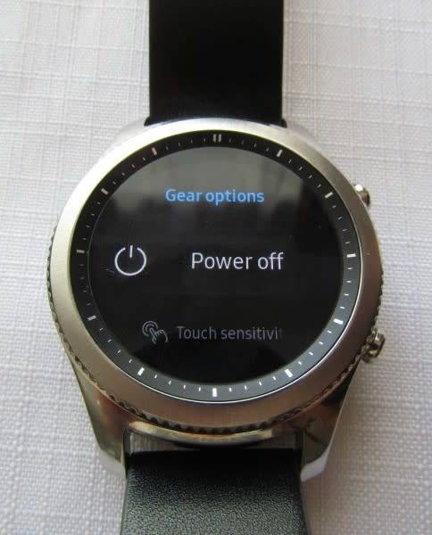 An awesome Samsung S3 classic smartwatch with wireless charger in perfect working order!!