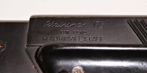 A fantastic metal Plainsman CO2 BB Automatic rapid fire pistol, in working condition!