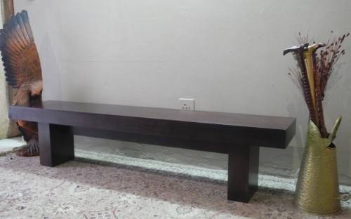A stunning and sturdy 200cm Mahogany bench - great on a porch, patio or in a lapa!!!