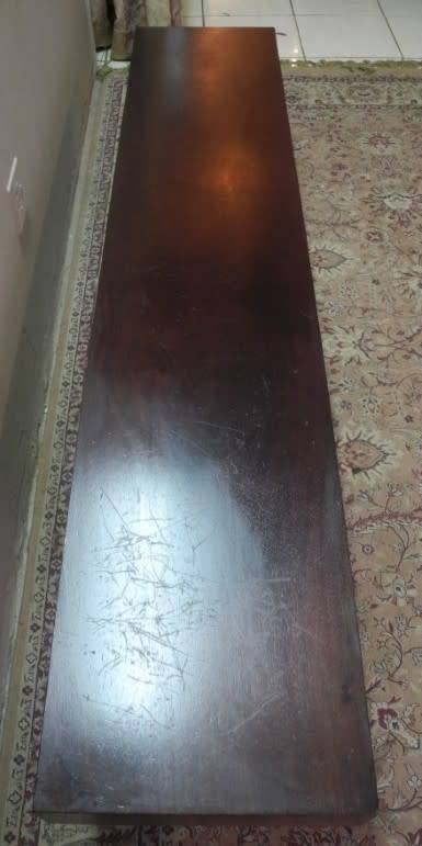A stunning and sturdy 200cm Mahogany bench - great on a porch, patio or in a lapa!!!