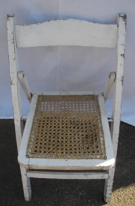 A lovely set of six shabby chic chairs - perfect addition to a lapa, patio etc.