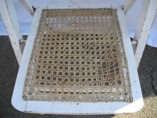 A lovely set of six shabby chic chairs - perfect addition to a lapa, patio etc.