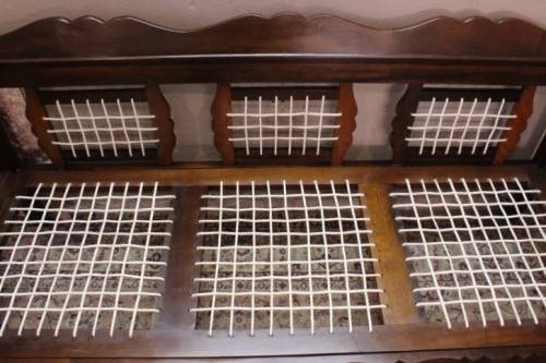 A fabulous Imbuia ball and claw riempie suite in amazing condition-Lifespace Sale