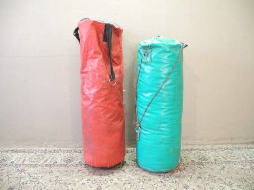Two boxing bags stunning for a home gym-Lifespace Sale