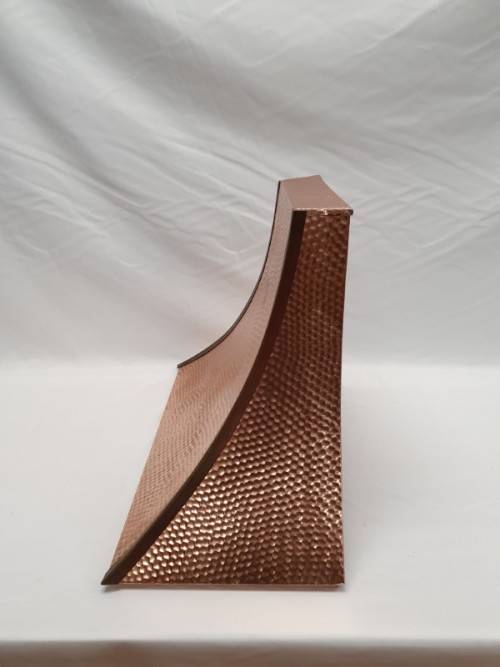 A stylish copper plated fire /cooker hood-Xmas sale