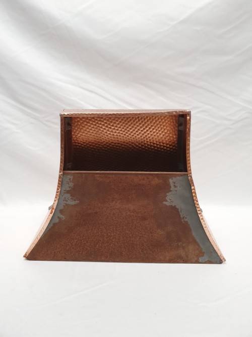 A stylish copper plated fire /cooker hood-Xmas sale