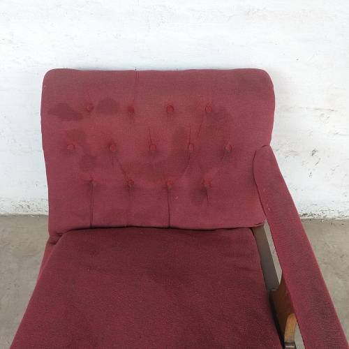 A wonderful antique Edwardian solid Teak Queen Anne Chaise Lounge sofa